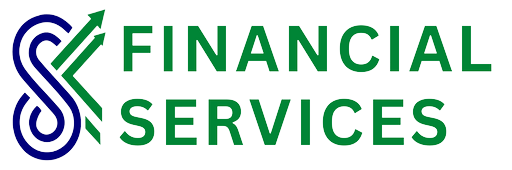 SK Financial Services Text Logo transparent background presented by https://skfinancial.co