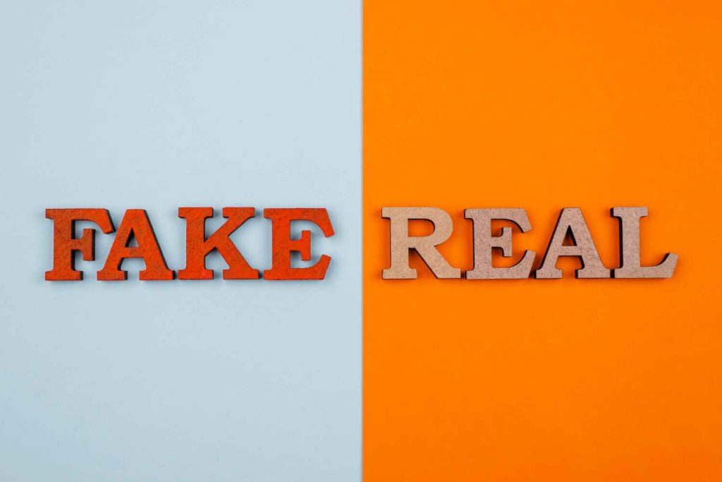 Difference between Fake and Real presented by SK Financial Services https://skfinancial.co