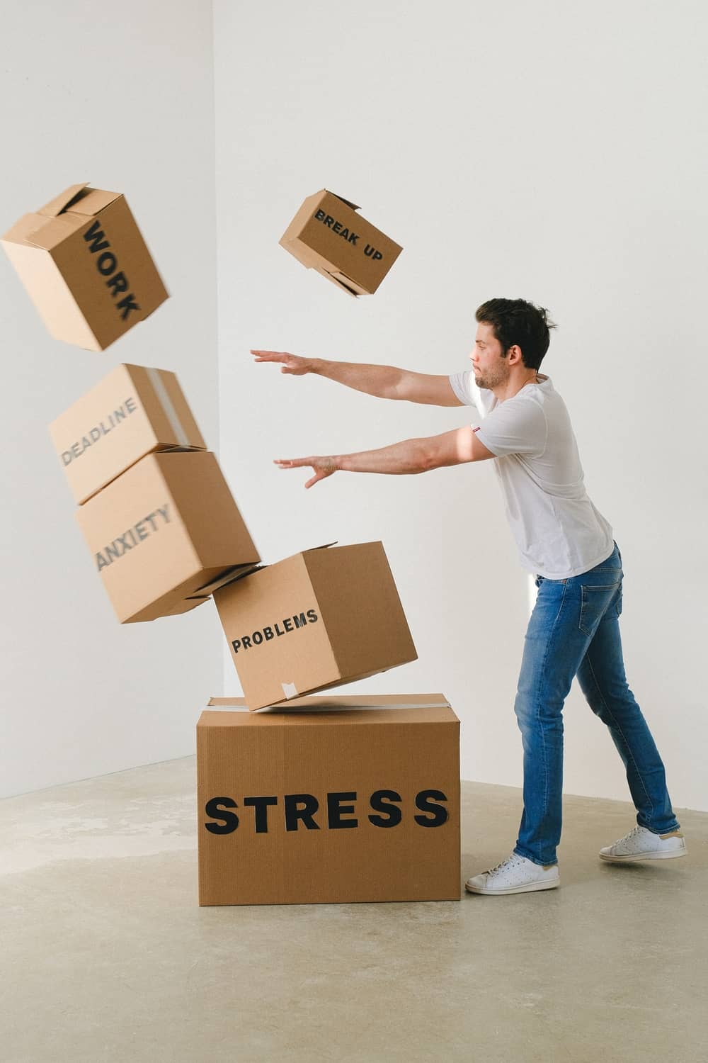 Break Stress, Problems, Work, Break-Up, Deadlines, Anxiety presented by SK Financial Services https://skfinancial.co