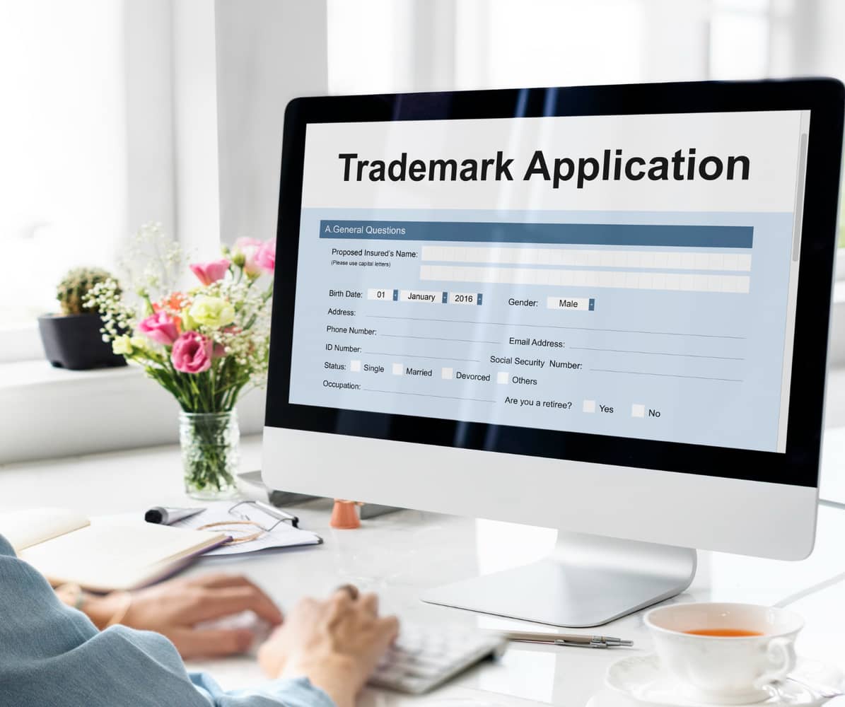 Trademark Application on screen presented by SK Financial Services https://skfinancial.co