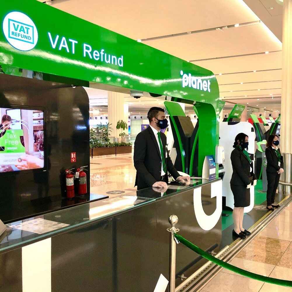 VAT Refund Planet on Dubai Airport presented by SK Financial Services https://skfinancial.co