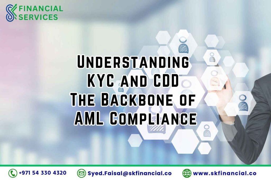Understanding KYC and CDD The Backbone of AML Compliance presented by SK Financial Services https://skfinancial.co