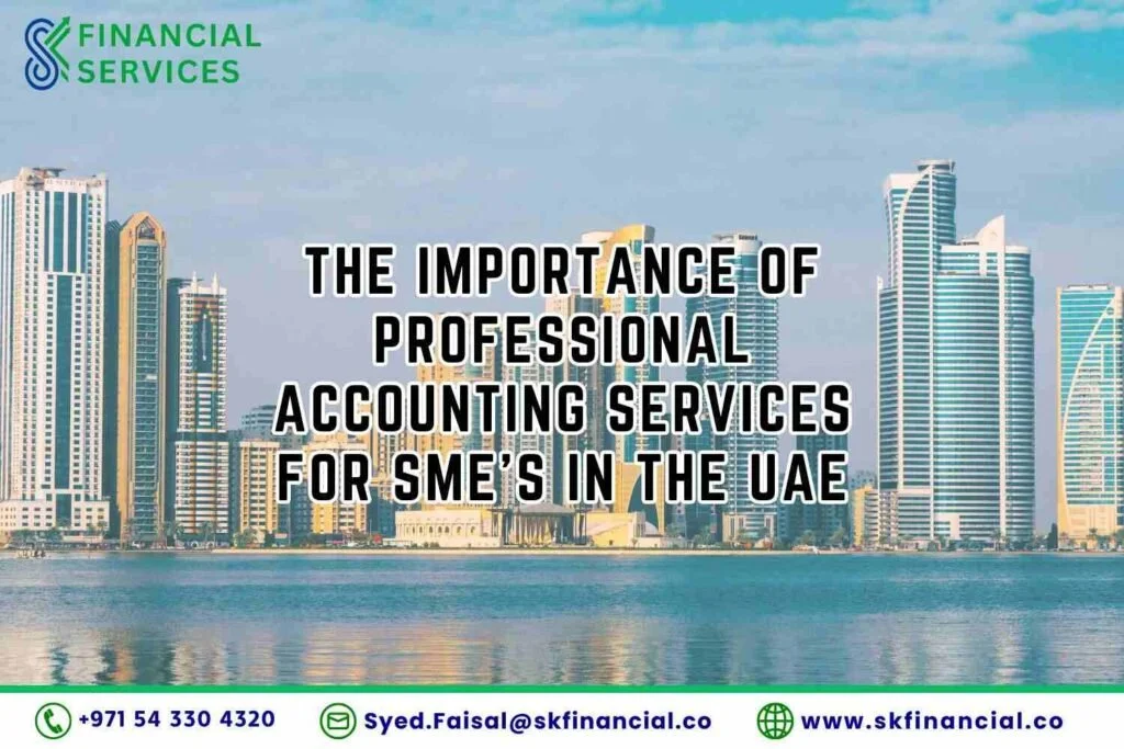 The Importance of Professional Accounting Services for SMEs in the UAE presented by SK Financial Services https://skfinancial.co